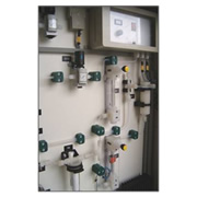 ドライ塩素ガス用オンライン水分分析システム（五酸化リンセル方式水分計）2