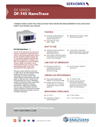 DF SERIES DF-745 NanoTrace