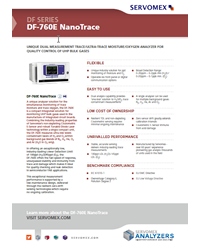 DF SERIES DF-760E NanoTrace